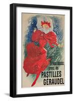 French Cough Drop Advertisement-null-Framed Giclee Print