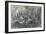 French Counter-Attack at Village of Vaux Near Verdun, 1916-Paul Thiriat-Framed Art Print