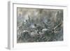 French Counter-Attack at Village of Vaux Near Verdun, 1916-Paul Thiriat-Framed Art Print