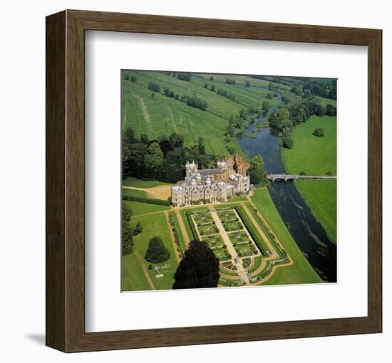 French Country Chateau-null-Framed Art Print