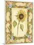 French Country Sunflower II-null-Mounted Art Print