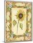 French Country Sunflower II-null-Mounted Art Print