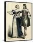 French Couple 1650-null-Framed Stretched Canvas