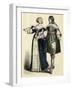 French Couple 1650-null-Framed Art Print