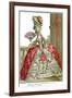 French Court Dress with Wide Panniers, 1778-Claude Louis Desrais-Framed Giclee Print