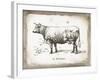 French Cow II-Gwendolyn Babbitt-Framed Art Print