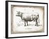 French Cow II-Gwendolyn Babbitt-Framed Art Print