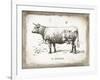 French Cow II-Gwendolyn Babbitt-Framed Art Print