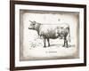 French Cow II-Gwendolyn Babbitt-Framed Art Print