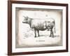 French Cow II-Gwendolyn Babbitt-Framed Art Print