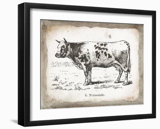 French Cow IV-Gwendolyn Babbitt-Framed Art Print