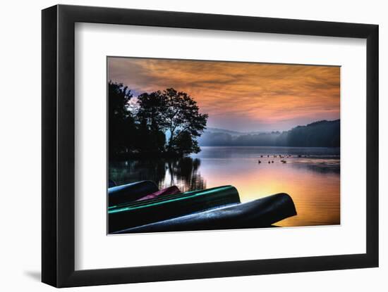 French Creek Sunrise-Robert Lott-Framed Art Print