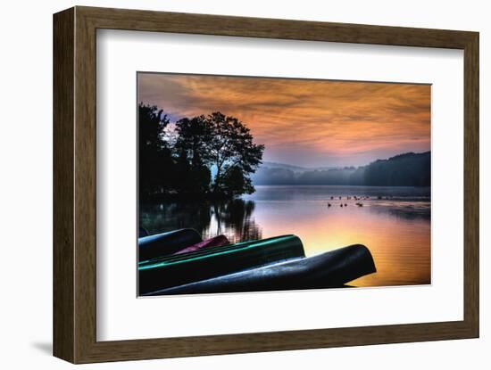 French Creek Sunrise-Robert Lott-Framed Art Print