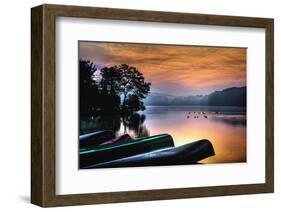 French Creek Sunrise-Robert Lott-Framed Art Print