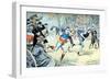 French Cross Country Running Championship (March 1903)-null-Framed Giclee Print