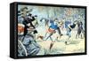 French Cross Country Running Championship (March 1903)-null-Framed Stretched Canvas