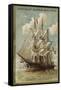 French Cruiser Hussard-null-Framed Stretched Canvas