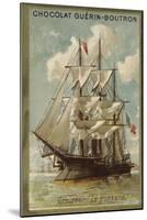 French Cruiser Hussard-null-Mounted Giclee Print