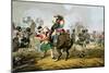 French Cuirassiers at the Battle of Waterloo, Charged and Defeated by the Highlanders-John Augustus Atkinson-Mounted Giclee Print