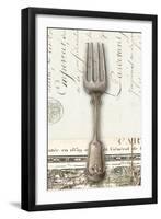 French Cuisine Fork-Devon Ross-Framed Art Print