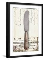 French Cuisine Knife-Devon Ross-Framed Art Print