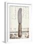 French Cuisine Knife-Devon Ross-Framed Art Print