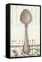 French Cuisine Spoon-Devon Ross-Framed Stretched Canvas