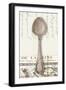 French Cuisine Spoon-Devon Ross-Framed Art Print