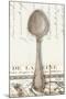 French Cuisine Spoon-Devon Ross-Mounted Art Print