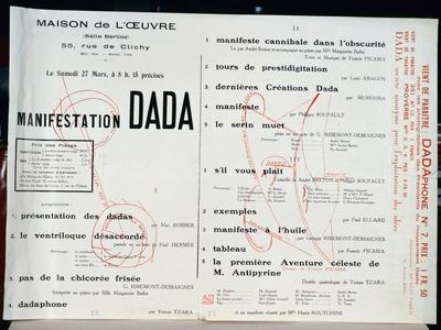 Dada Manifestation, C.1921 (Litho)