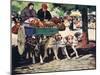 French Dog Cart, Illustration from 'Helpers Without Hands'-John Edwin Noble-Mounted Giclee Print