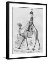 French Domedary Regiment. Captured with a Convoy in the Lybian Desert, May, 1801-null-Framed Giclee Print