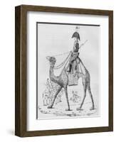 French Domedary Regiment. Captured with a Convoy in the Lybian Desert, May, 1801-null-Framed Giclee Print