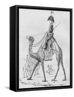 French Domedary Regiment. Captured with a Convoy in the Lybian Desert, May, 1801-null-Framed Stretched Canvas