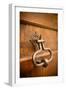 French Door Knocker II-Erin Berzel-Framed Photographic Print