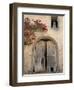 French Doors and Ghost in Window-Marilyn Dunlap-Framed Art Print