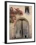 French Doors and Ghost in Window-Marilyn Dunlap-Framed Art Print
