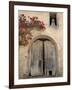 French Doors and Ghost in Window-Marilyn Dunlap-Framed Art Print