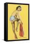 French Dressing, Pinup-null-Framed Stretched Canvas