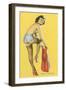 French Dressing, Pinup-null-Framed Art Print