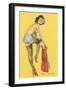 French Dressing, Pinup-null-Framed Art Print