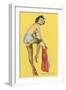 French Dressing, Pinup-null-Framed Art Print