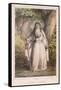 French Druid with Sickle-null-Framed Stretched Canvas