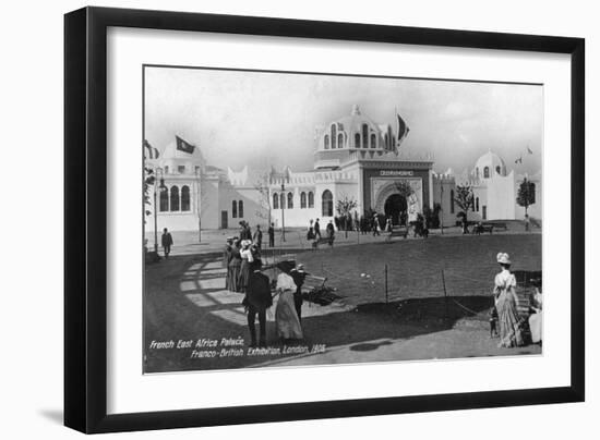 French East Africa Palace, Franco-British Exhibition, London, 1908-null-Framed Giclee Print