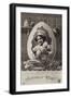 French Easter Card, Showing Girl in Kitchen-null-Framed Photographic Print