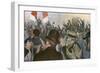 French Election Meeting-L Braun-Framed Art Print