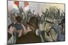 French Election Meeting-L Braun-Mounted Art Print