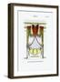 French Empire Alcove Bed No. 22-null-Framed Art Print