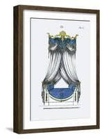 French Empire Bed No. 3-null-Framed Art Print