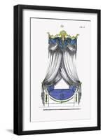 French Empire Bed No. 3-null-Framed Art Print